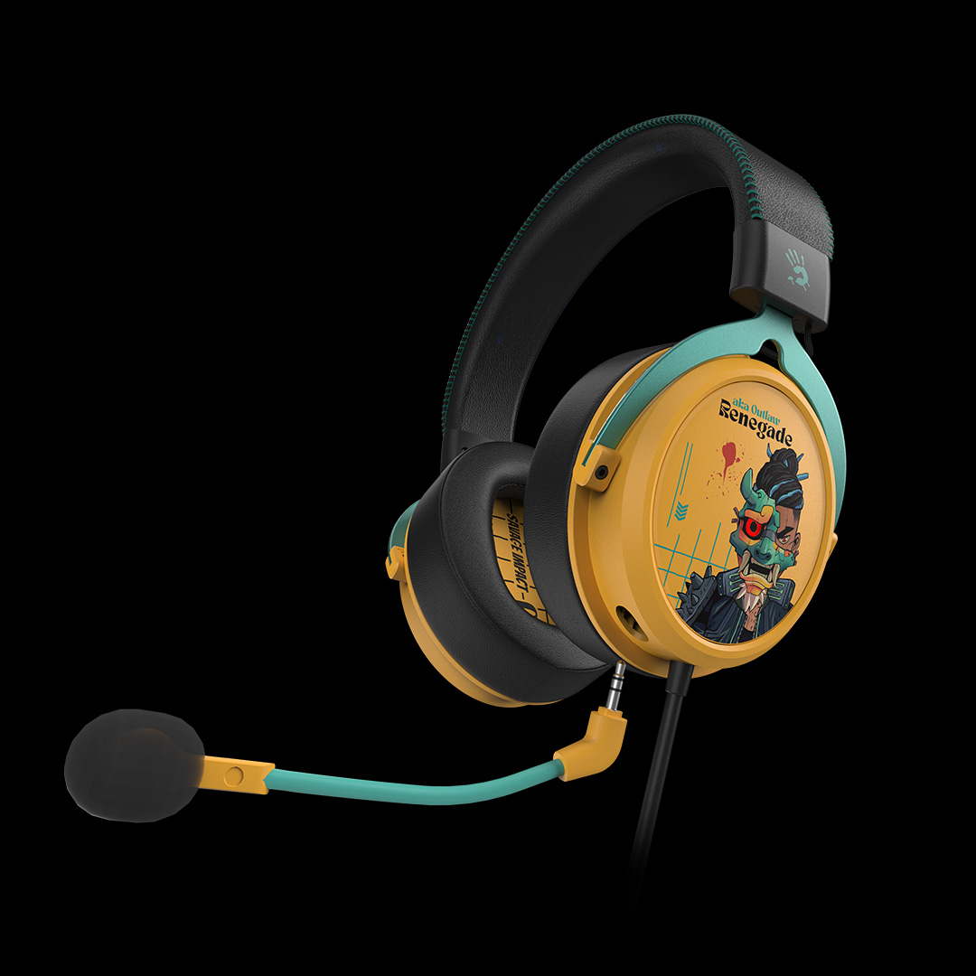 A4Tech Casti gaming Bloody Gaming-Specific Sound Quality USB Renegade Sunset, M595 Renegade Sunset