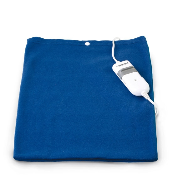Esperanza Perna electrica Cashmere 60W 40x32cm 3 nivele de temperatura Albastru, EHB004