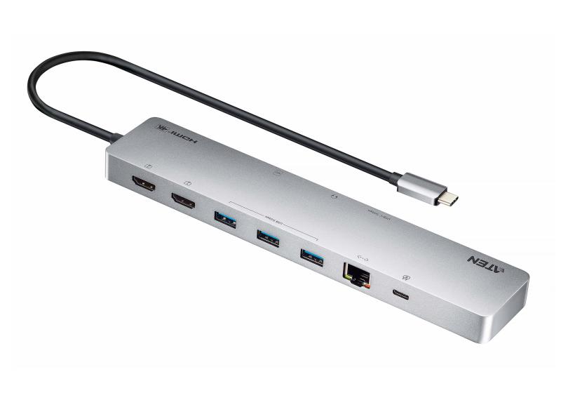 Aten Docking Station USB-C, negru, UH3240-AT