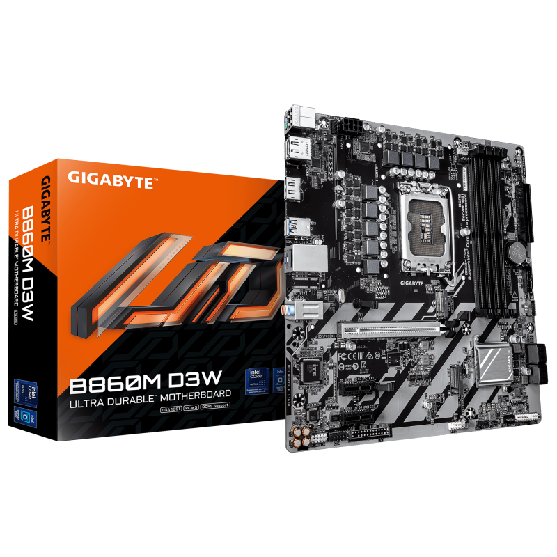 Gigabyte MB, B860M D3W