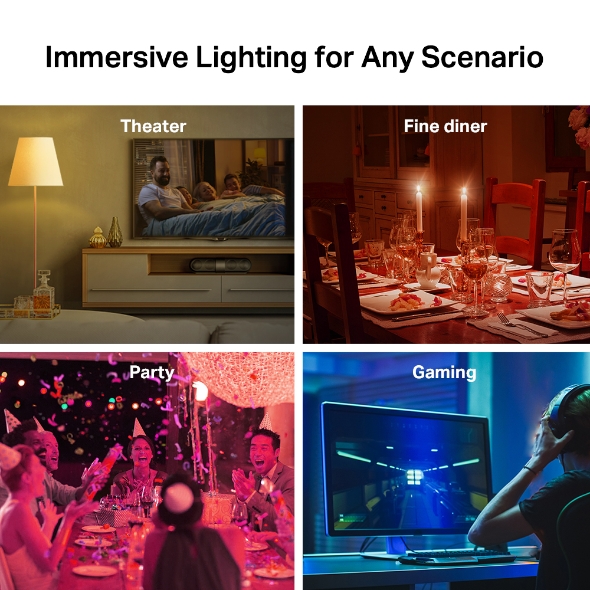 Tp-Link BEC LED wireless, Tapo L530E(2-pack) - imagine 2