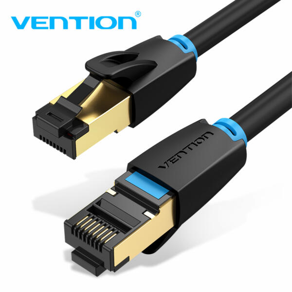 Vention Patch Cord S/FTP, 3m, Cat 8, RJ-45 (T) la RJ-45 (T), 40 Gbps, 28 AWG, ecranat, IKABI
