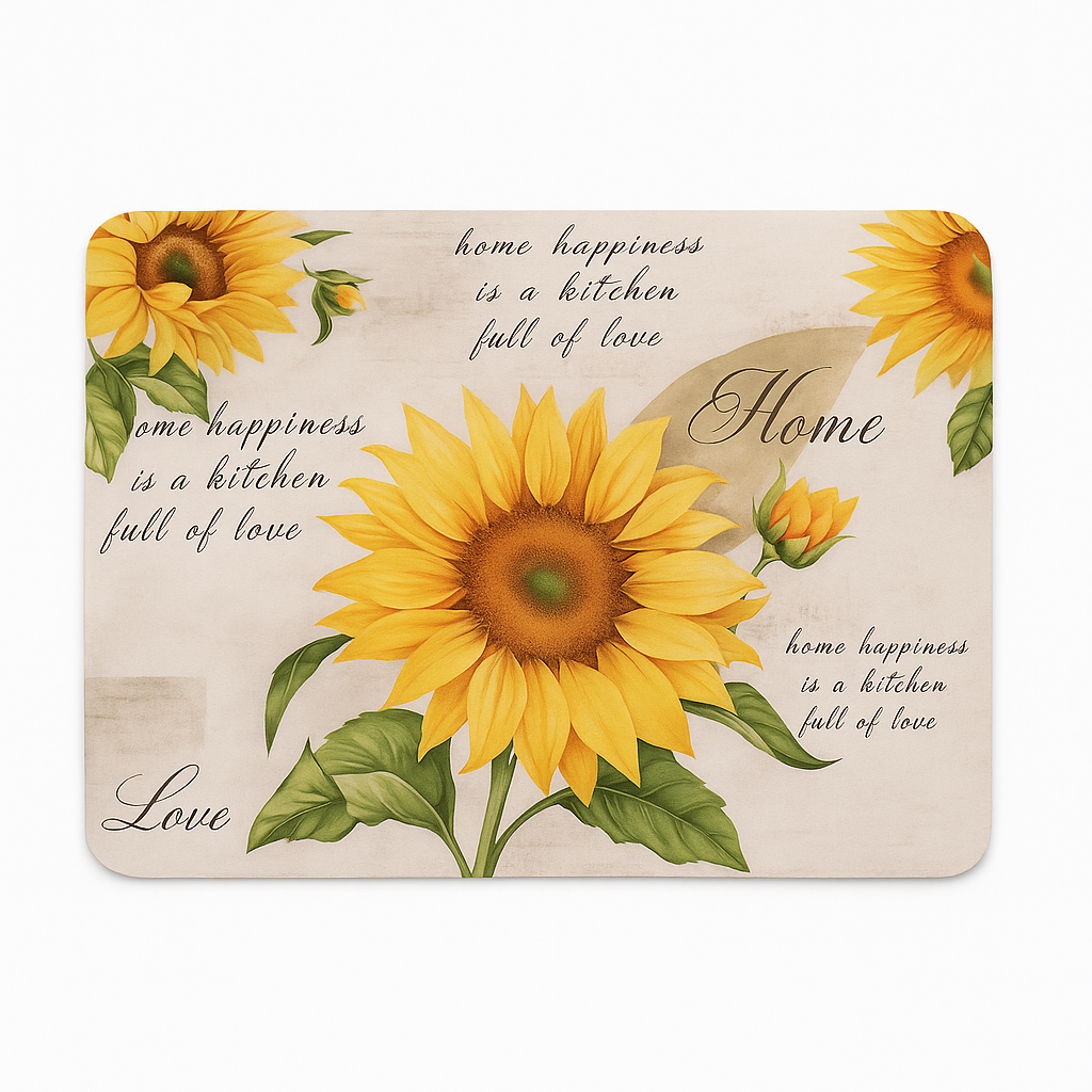 HEINNER Covoras printat 40x60 Sunflower, HR-RUG40X60-FLW