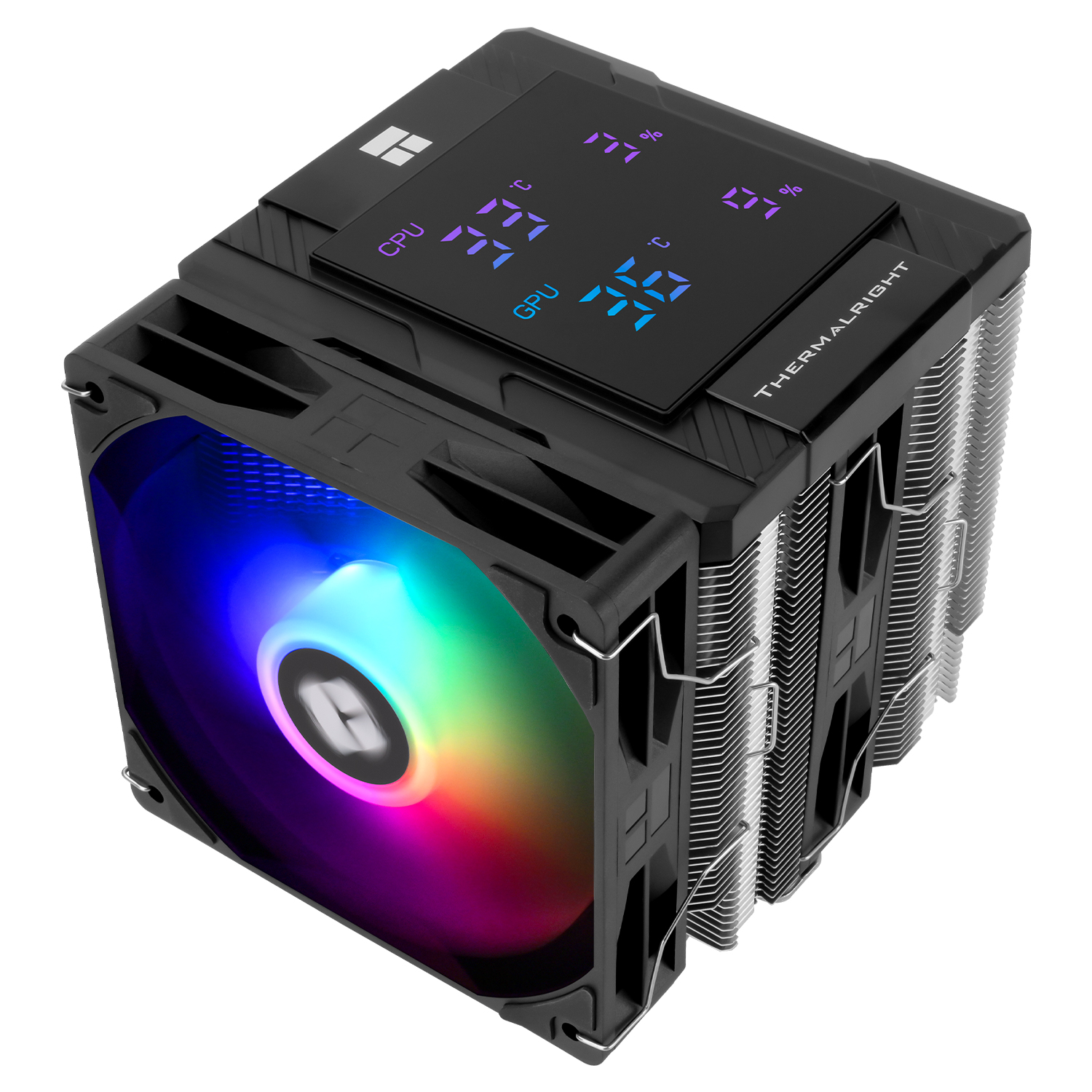 Thermalright COOLER Peerless Assassin 120 Digital, skt., Peerless Assassin 120 Digital Black Argb