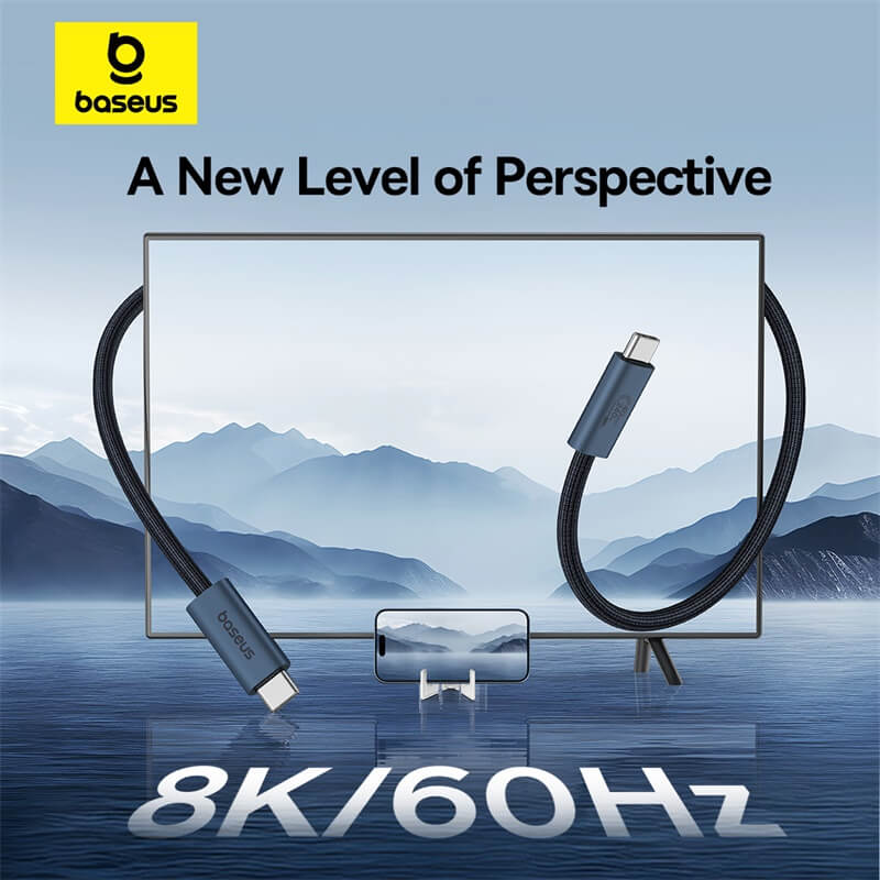 Baseus CABLU alimentare si date Flash Series 2 USB4, Fast Charging Data Cable pt., P10311803111-00 - imagine 3