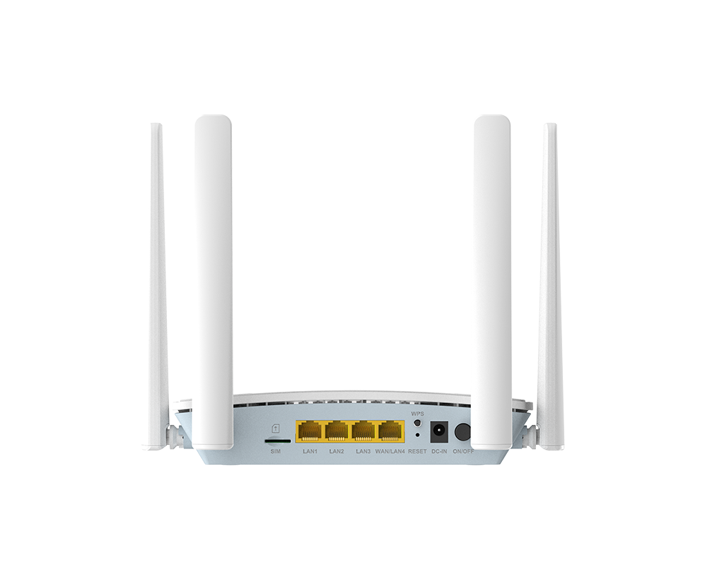 D-Link ROUTER wireless. 4G LTE (desktop), 300Mbps. 3 porturi 10/100Mbps + 1 WAN/LAN, G403C - imagine 4