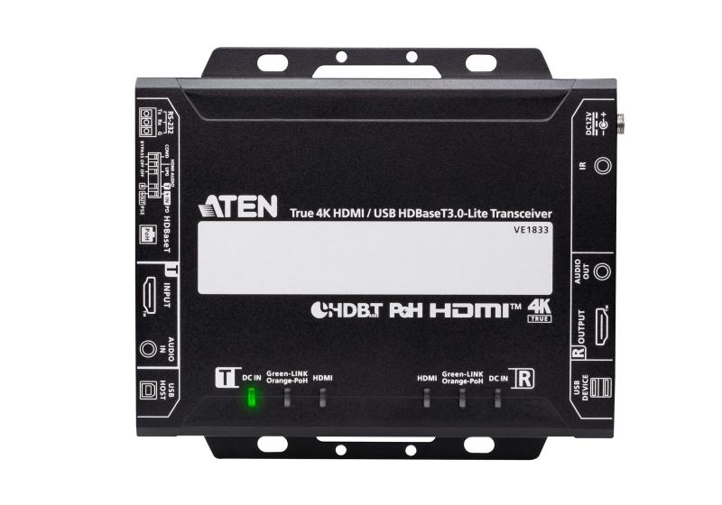 Aten Video Extender 4K HDMI/USB HDBaseT, VE1833-AT-G