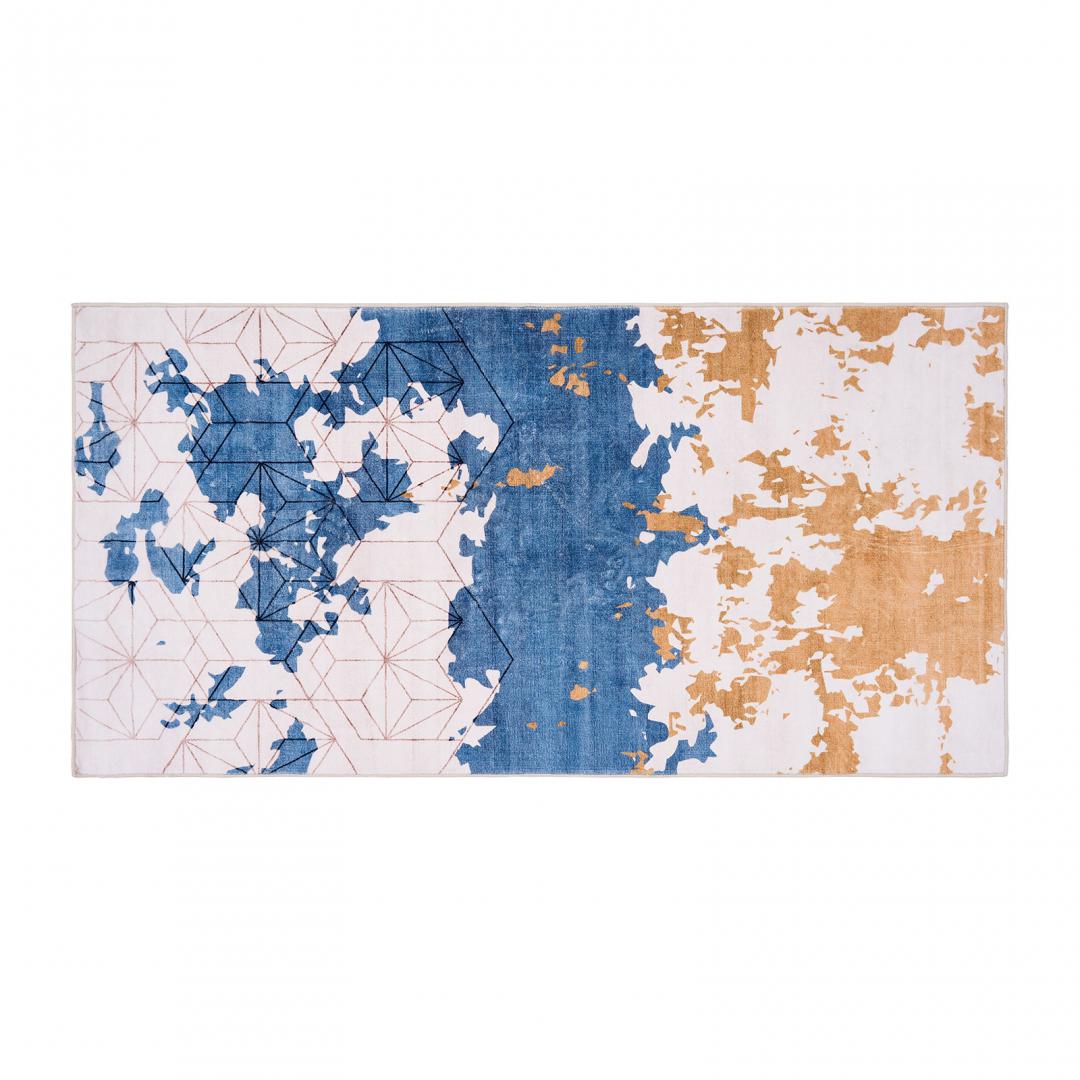 HEINNER Covor printat, FARO 70x140 cm, lavabil cu spate antialunecare, inaltime fir, HR-PRINT70-FARO