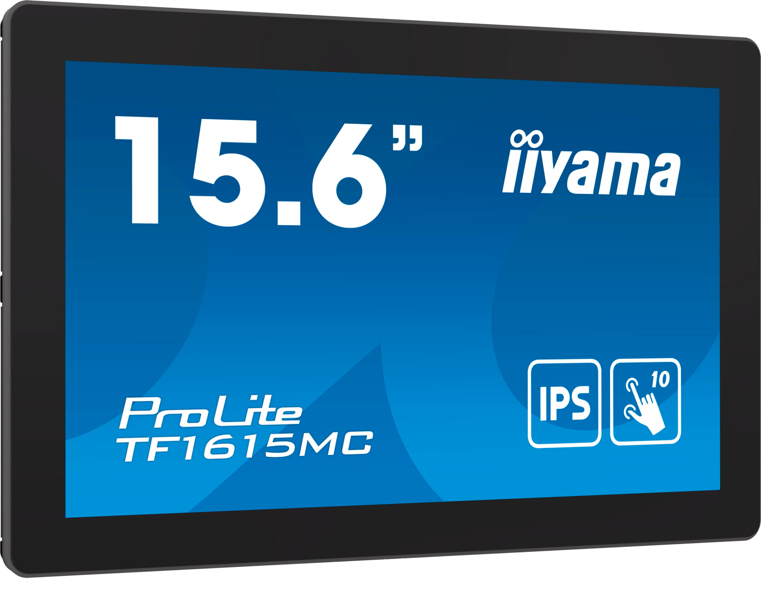 Iiyama Monitor cu ecran tactil, ProLite, FHD, IPS /VGA HDMI DP/IP65, 16", Negru, TF1615MC-B1