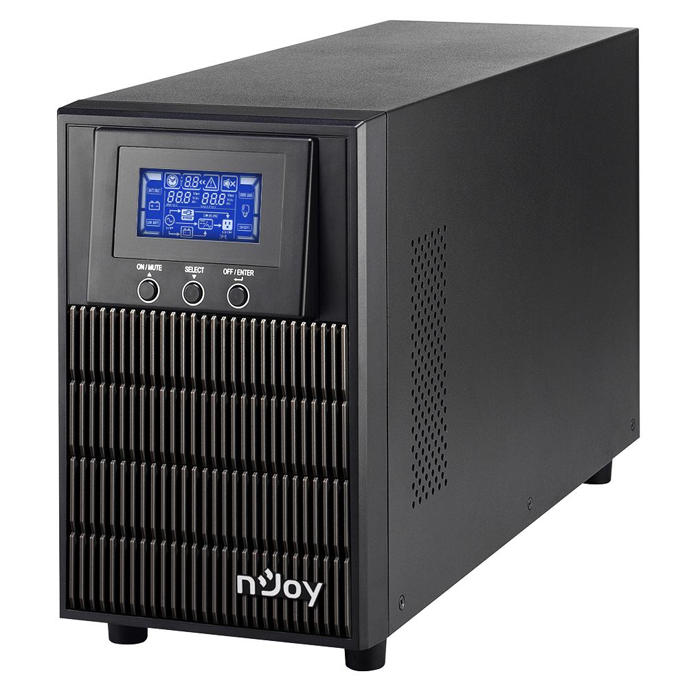 Njoy UPS, ATEN PRO 2000, Online cu sinusoida pura, tower, 2000VA/1800W, AVR, PWUP-OL200AP-AZ01B