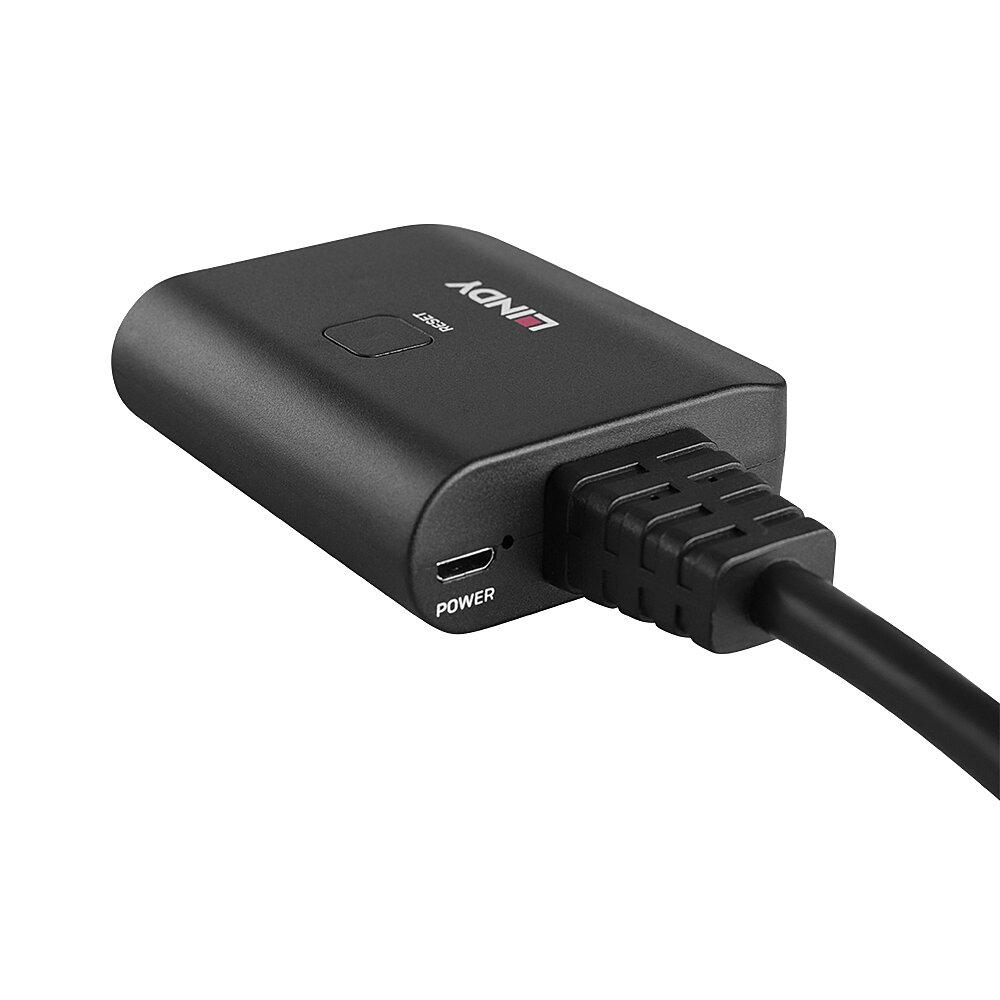 LINDY Cablu 2 porturi HDMI 4K60, latime de banda suportata 18Gbps, Chipset: GSV2006, LY-38356 - imagine 3