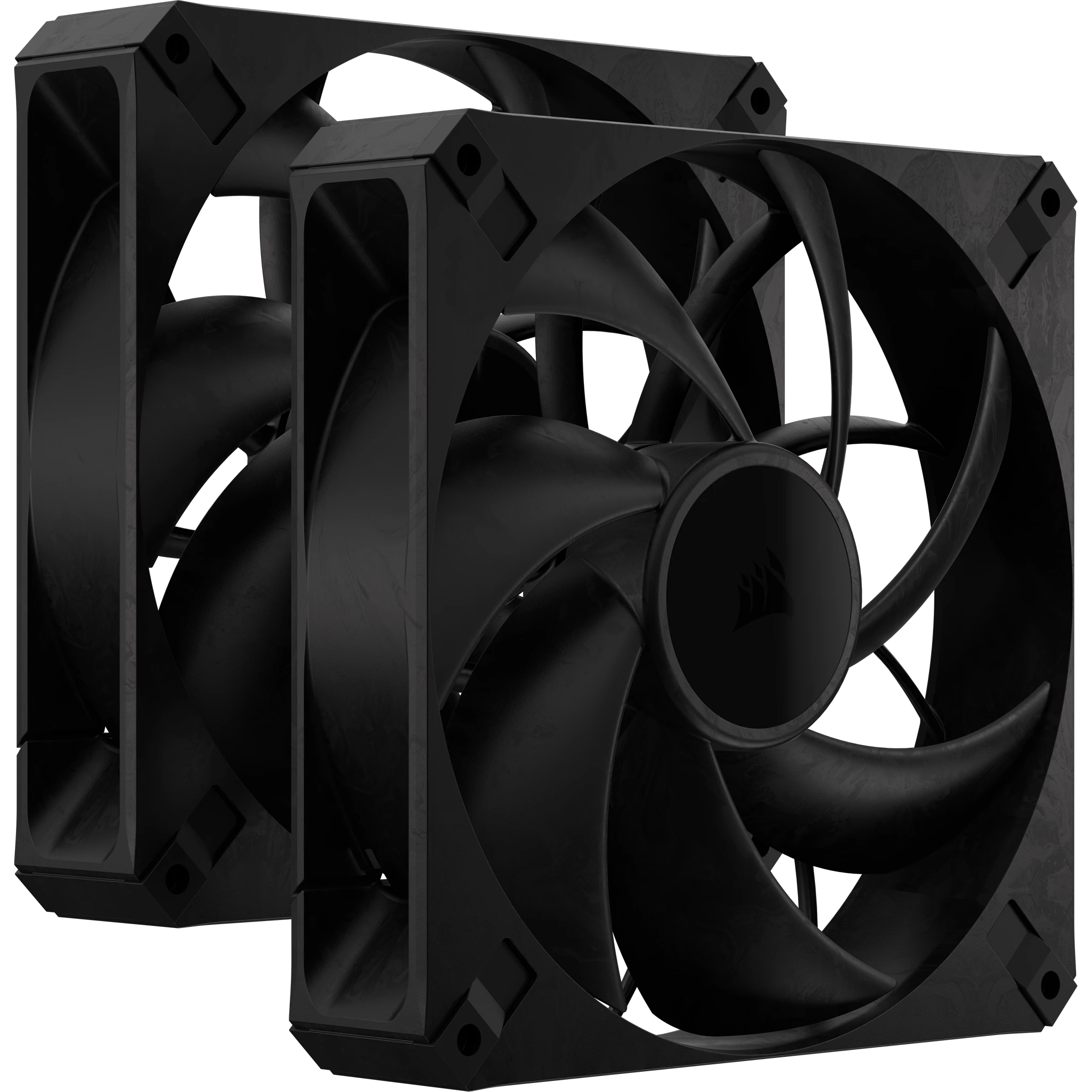 Corsair Ventilator RS140 MAX 140mm PWM, 1600 RPM, Dual Pack, Negru, CO-9050175-WW