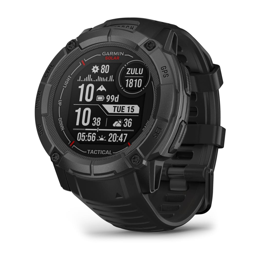 Garmin Smartwatch Instinct 2X Solar Tactical Edition Black, 010-02805-03