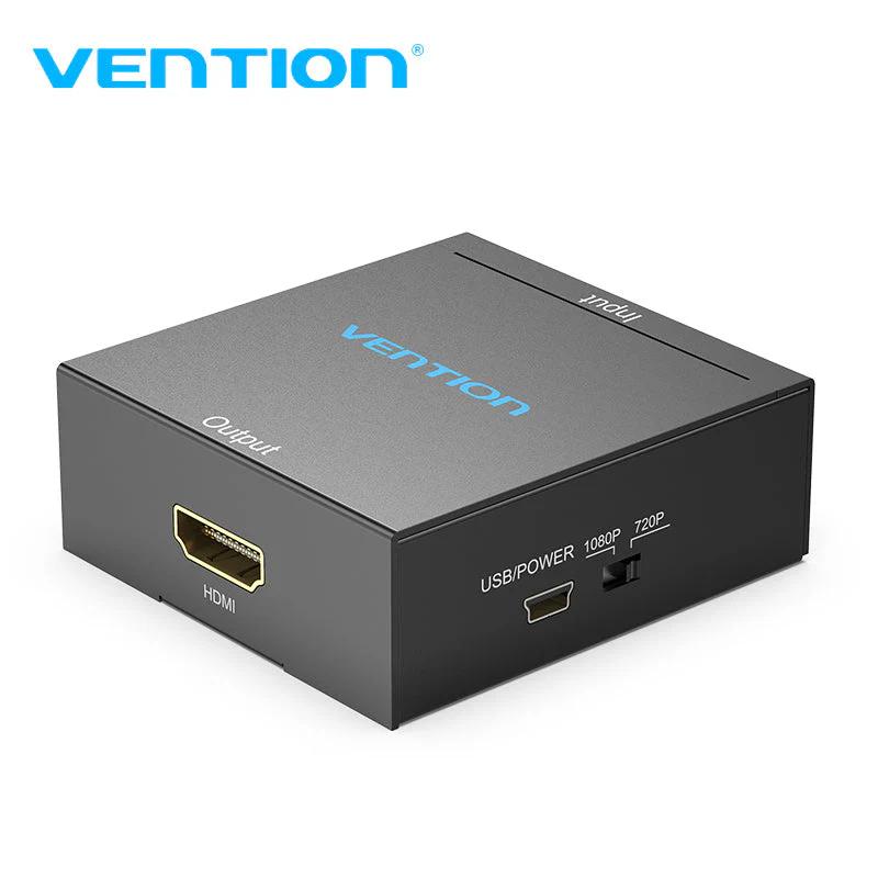 Vention Convertor video, HDMI (M) la RCA (M), switch 1080p/720, alimentare prin miniUSB-B, AEFB0