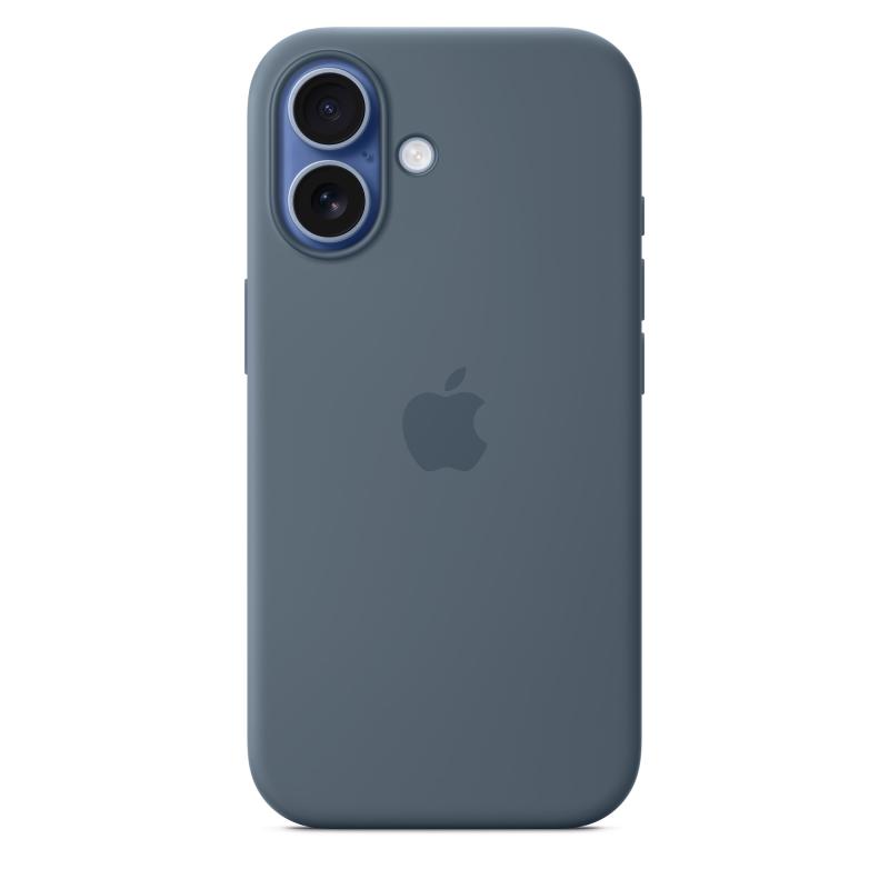 APPLE iPhone 17 Silicone Case with MagSafe - Anchor Blue, MGEW4ZM/A