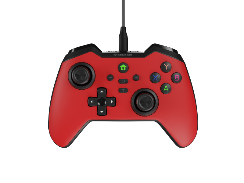 GENESIS Controller cu fir Mangan 300, tip Analog/Digital, interfata USB, numar butoane 19, NJG-2105