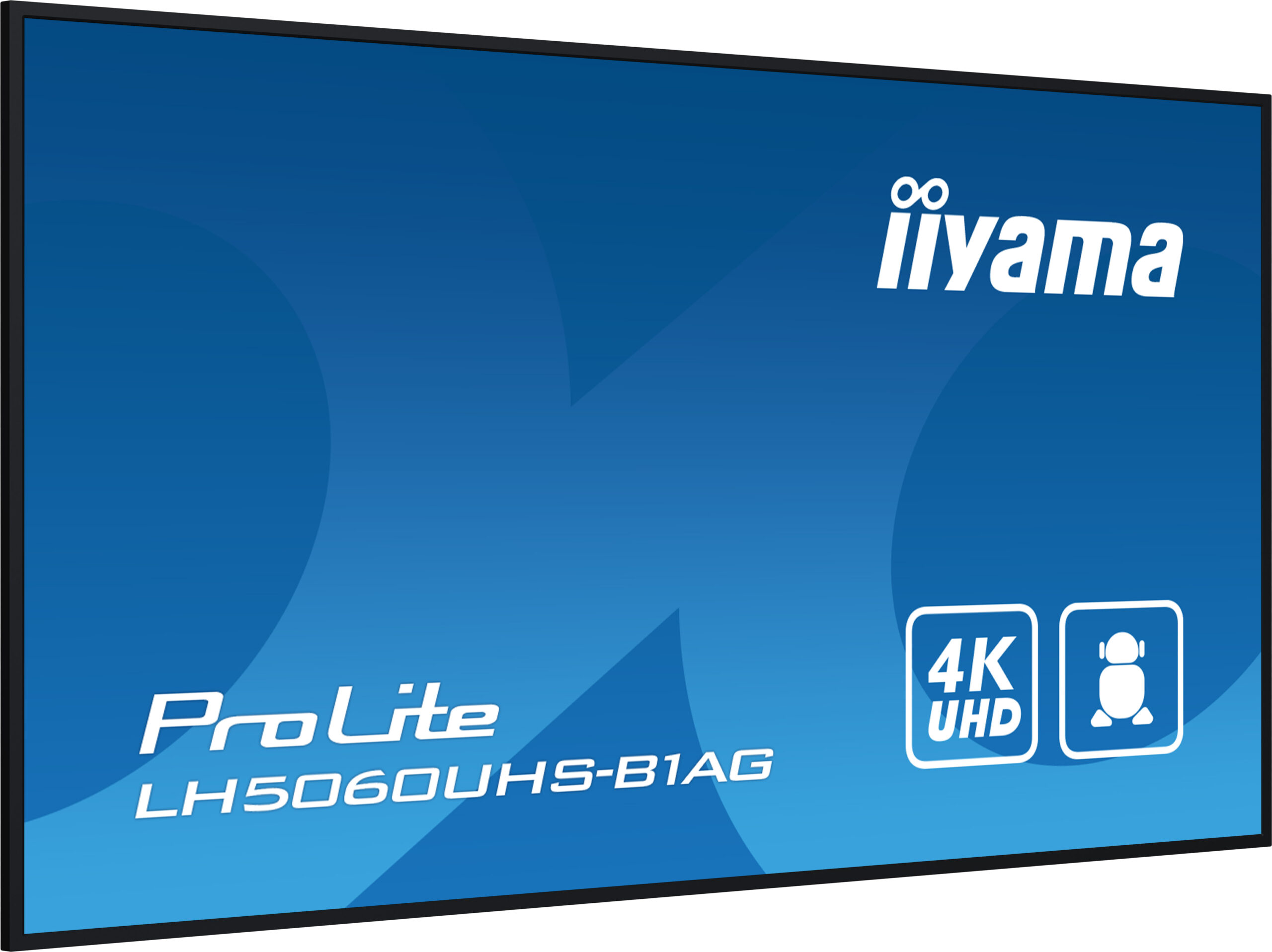 Iiyama LFD 50 4K UHD professional digital signage 3840x2160 16:9 500 cd/m2 1200:1, LH5060UHS-B1AG - imagine 6