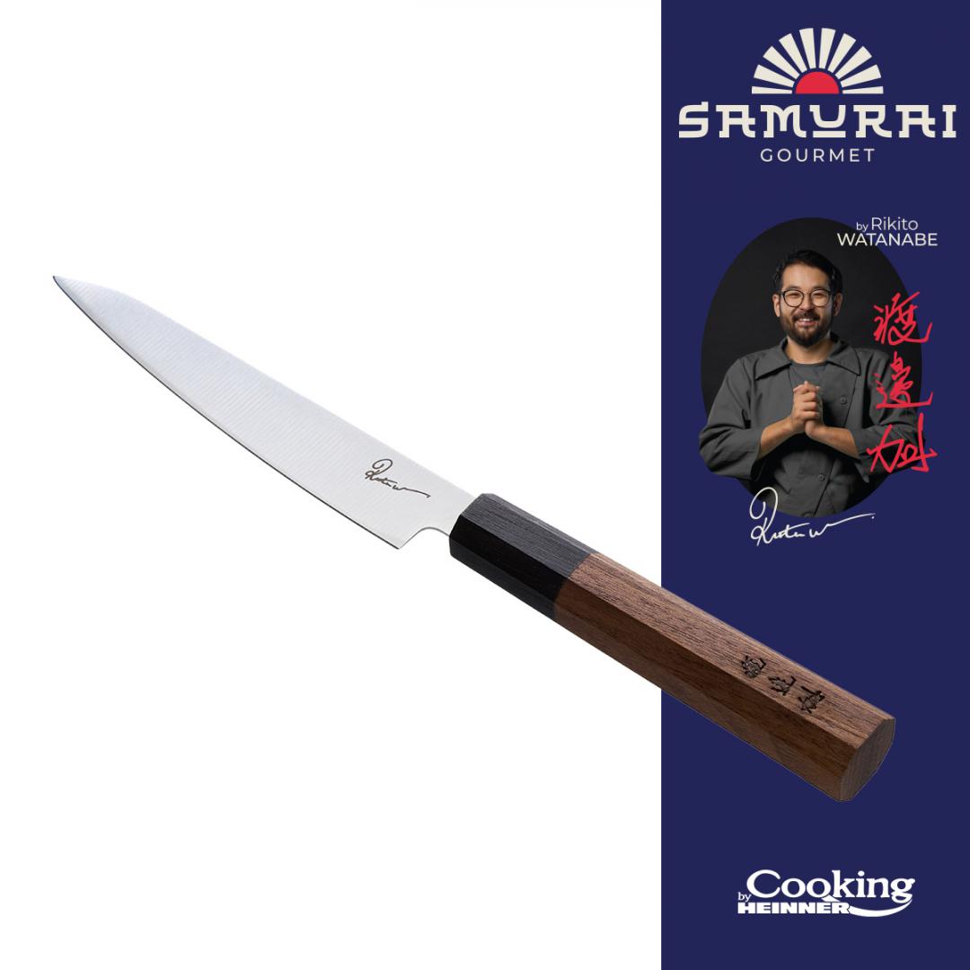 HEINNER CUTIT UNIVERSAL 13 CM, RIKITO WATANABE, SAMURAI GOURMET, COOKING BY, HR-EVI-R13