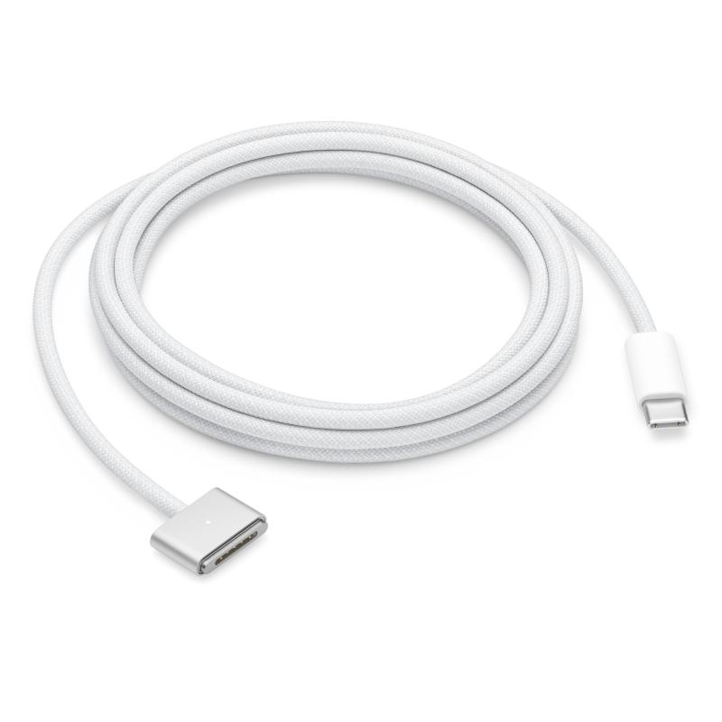 APPLE USB-C to MagSafe 3 Cable (2m) - Silver, MW613ZM/A