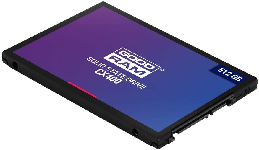 GoodRAM SSD, 512GB, 2.5 inch, S-ATA 3, 3D TLC NAND Flash, R/W: 550 MB/s/500 MB/s, SSDPR-CX400-512-G2