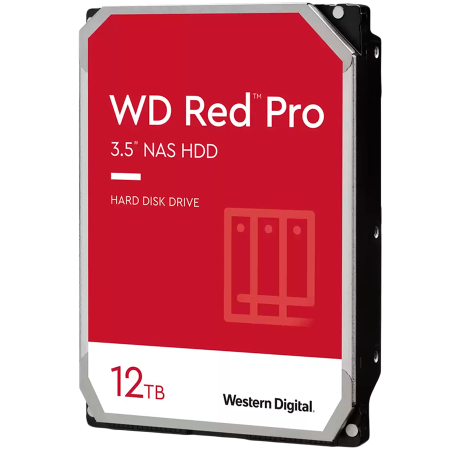 WD Red Pro 12TB SATA 6Gb/s 512MB Cache Internal 3.5inch 24x7 7200rpm, WD122KFBX