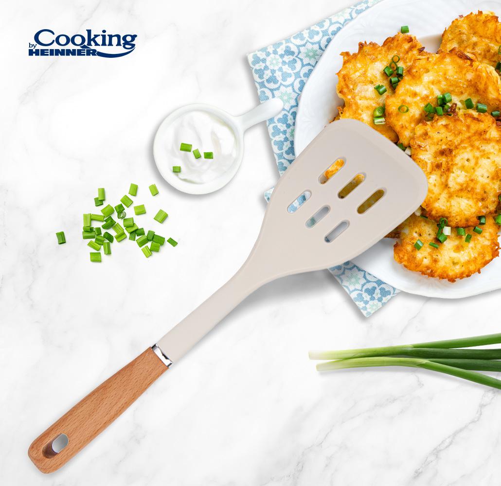 HEINNER PALETA SILICON 36x9 CM, CULINAR, COOKING BY, HR-FM-GPL36 - imagine 2