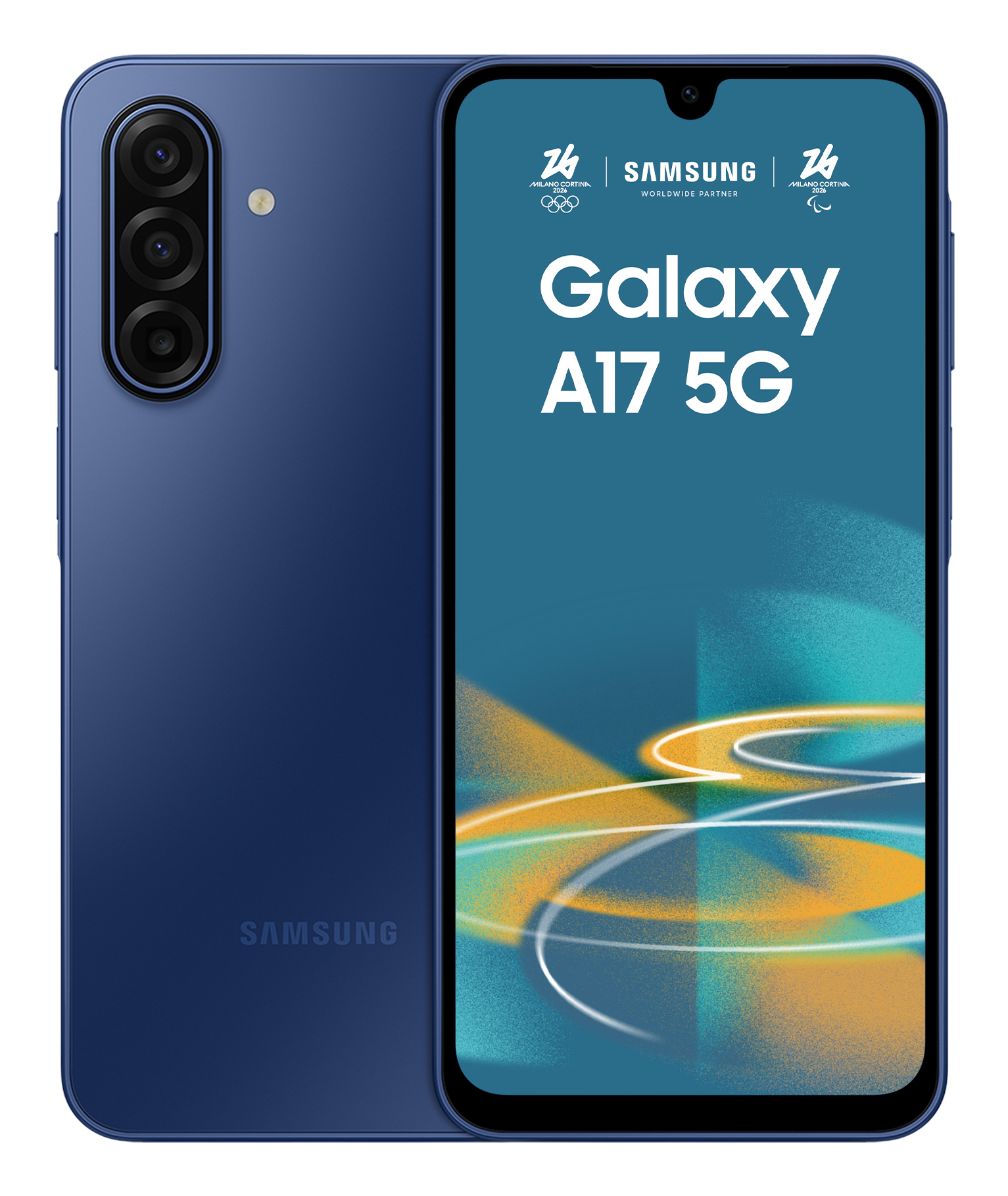 Samsung Smartphone Galaxy A17 128GB 4GB RAM 5G Dual SIM Blue, SM-A176BZBAEUE