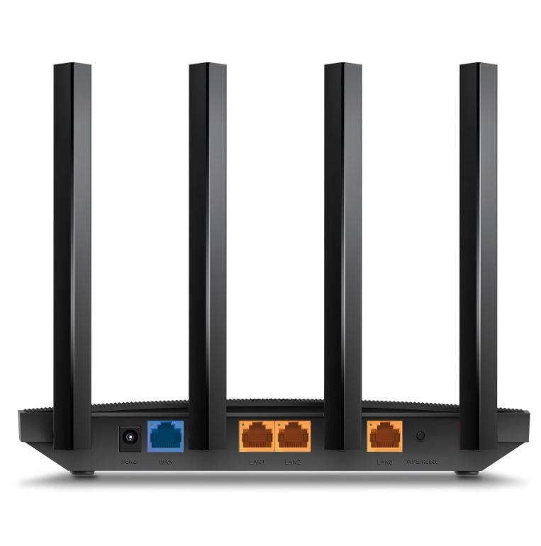 Tp-Link ROUTER wireless 1500Mbps,1 x WAN Gigabit, 4 porturi LAN Gigabit, 2.4 GHz/5 GHz, Archer AX12 - imagine 3