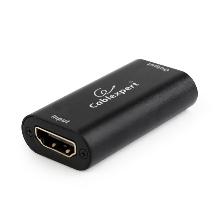 Gembird REPEATER semnal, HDMI (M) la HDMI (M), extindere semnal pana la 40m, negru, DRP-HDMI-02 - imagine 2