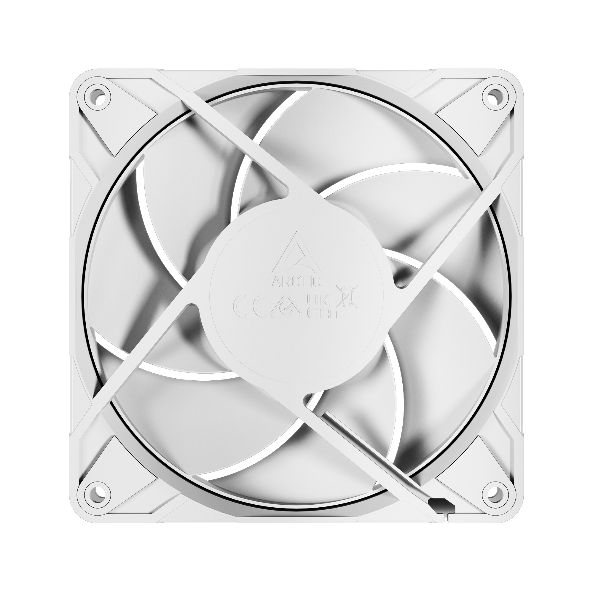 Arctic Ventilator P12 Pro PST (White), 120mm, 600 - 3000 RPM, FDB, 77 cfm, 4-Pin Fan, ACFAN00308A - imagine 2