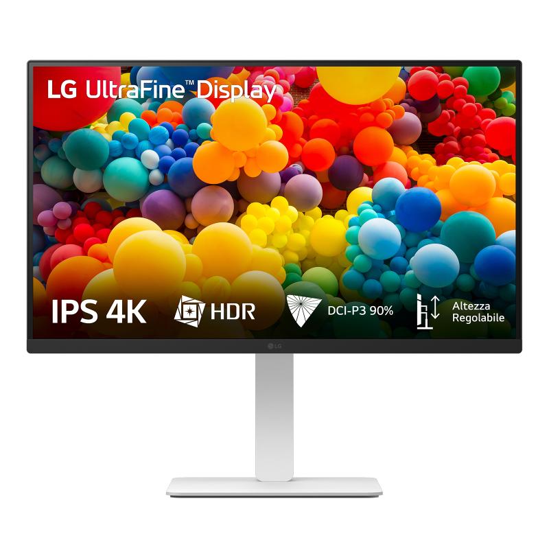 LG Monitor Consumer 27US550-W, 27", 3840 x 2160 pixeli, White, 27US550-W.AEU