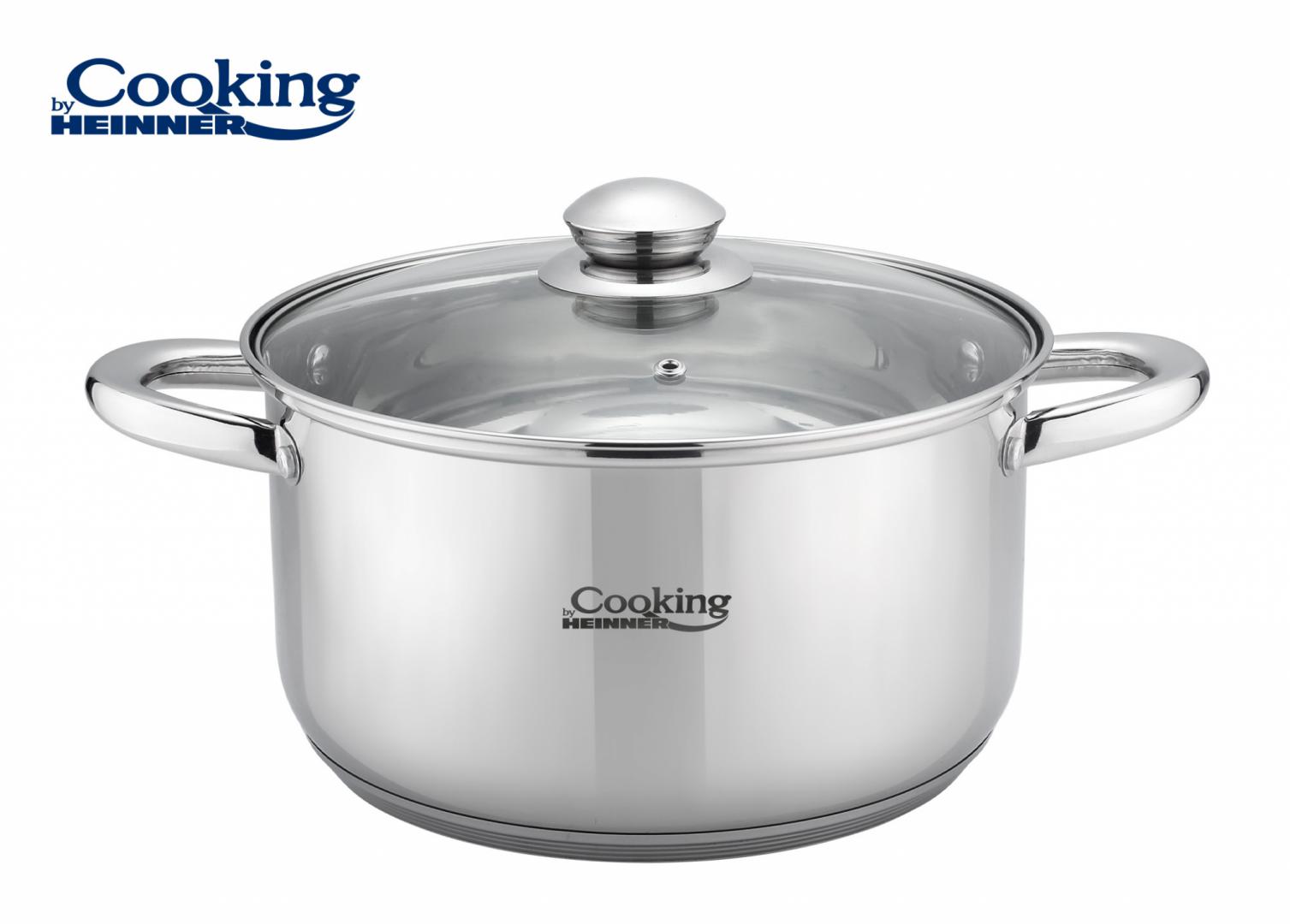 HEINNER SET GATIT DIN INOX 8 PIESE, VICTORIA, COOKING BY, HR-MSF-8PSC - imagine 6