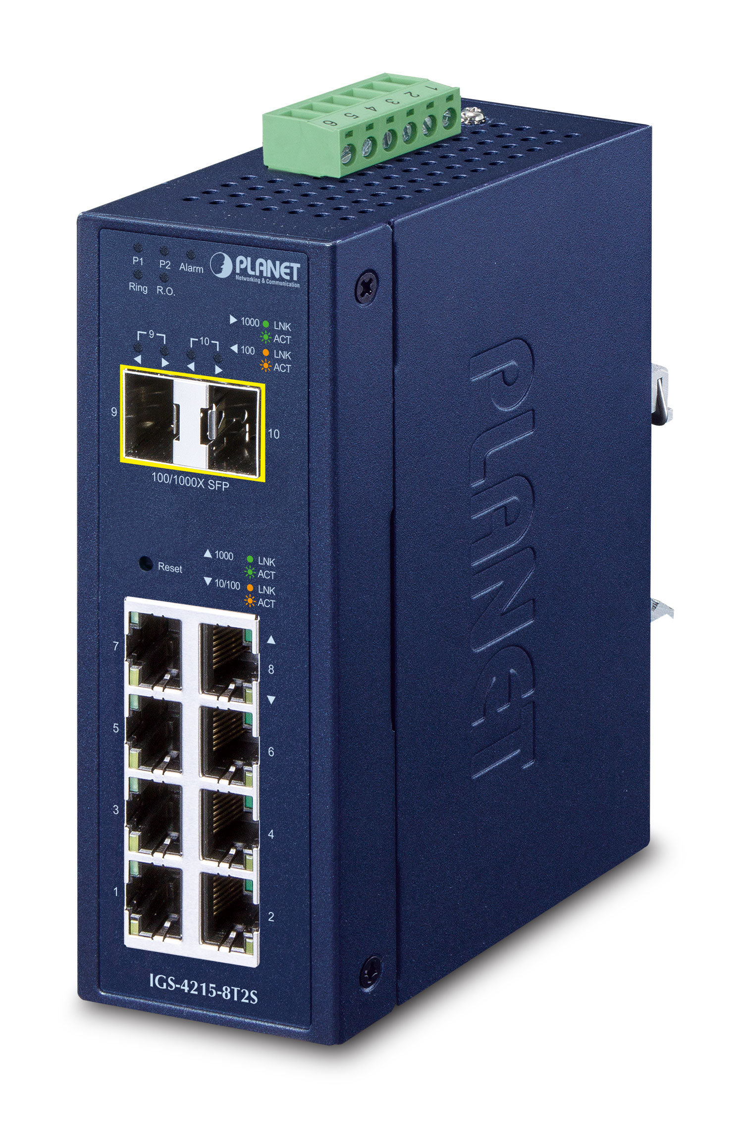 Planet NET SWITCH 8PORT 1000M/, IGS-4215-8T2S