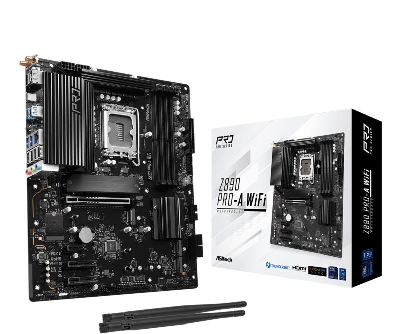 Asrock Z890 Pro-A WiFi, 90-MXBP60-A0UAYZ
