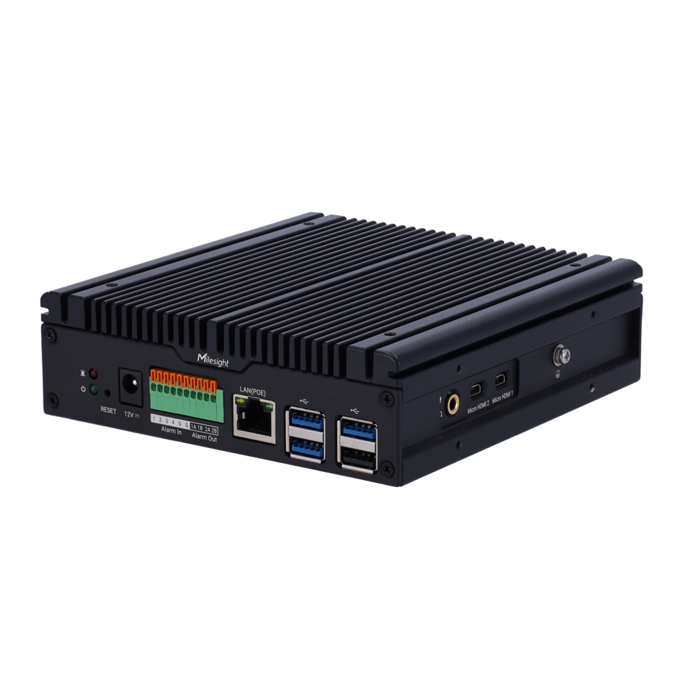 MILESIGHT TECHNOLOGY Mini server Milesight /NX; Memorie:4GB LPDDR5 System operare: Linux, SE0208-K