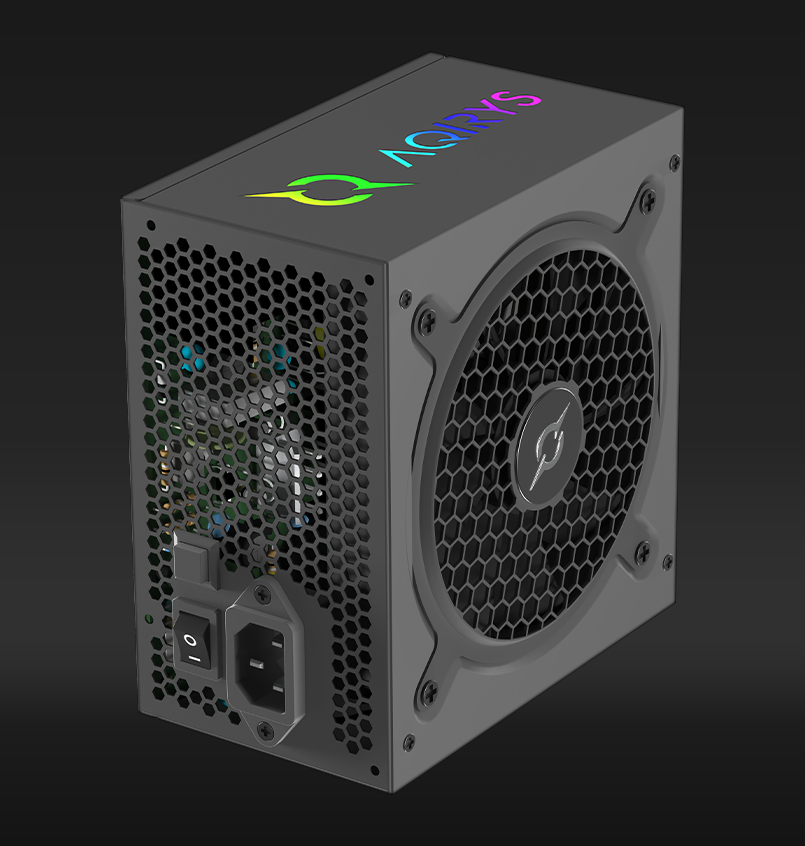 AQIRYS Sursa Pulsar, 80+ White, RGB, 650W, AQRYS_PULSAR650W - imagine 2