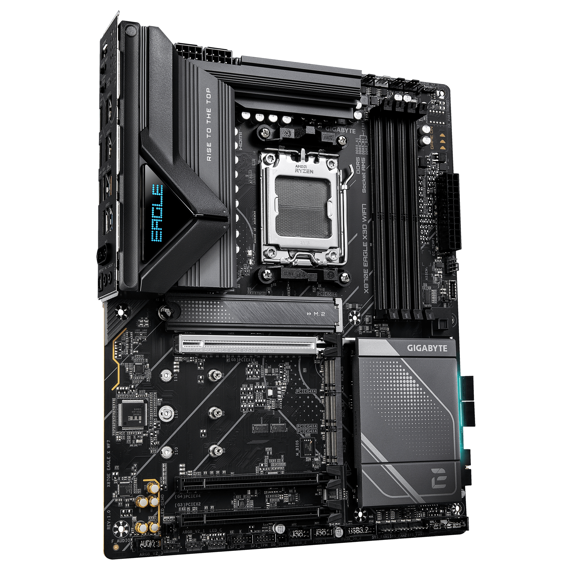 Gigabyte MB AMD X870E SAM5 ATX/, X870E EAGLE X WF7 - imagine 3