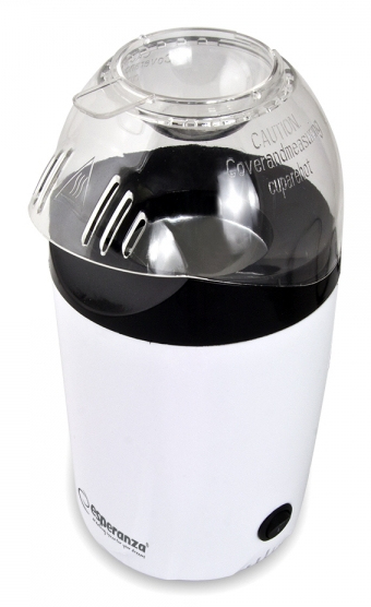 Esperanza Aparat pentru floricele Esperanza Pop 1200W Alb, EKP006