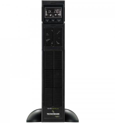 Tecnoware UPS EVO DSP PLUS, Online, Tower/rack, 1000 W, fara AVR, IEC x 8, display, FGCEDP1202RTIEC