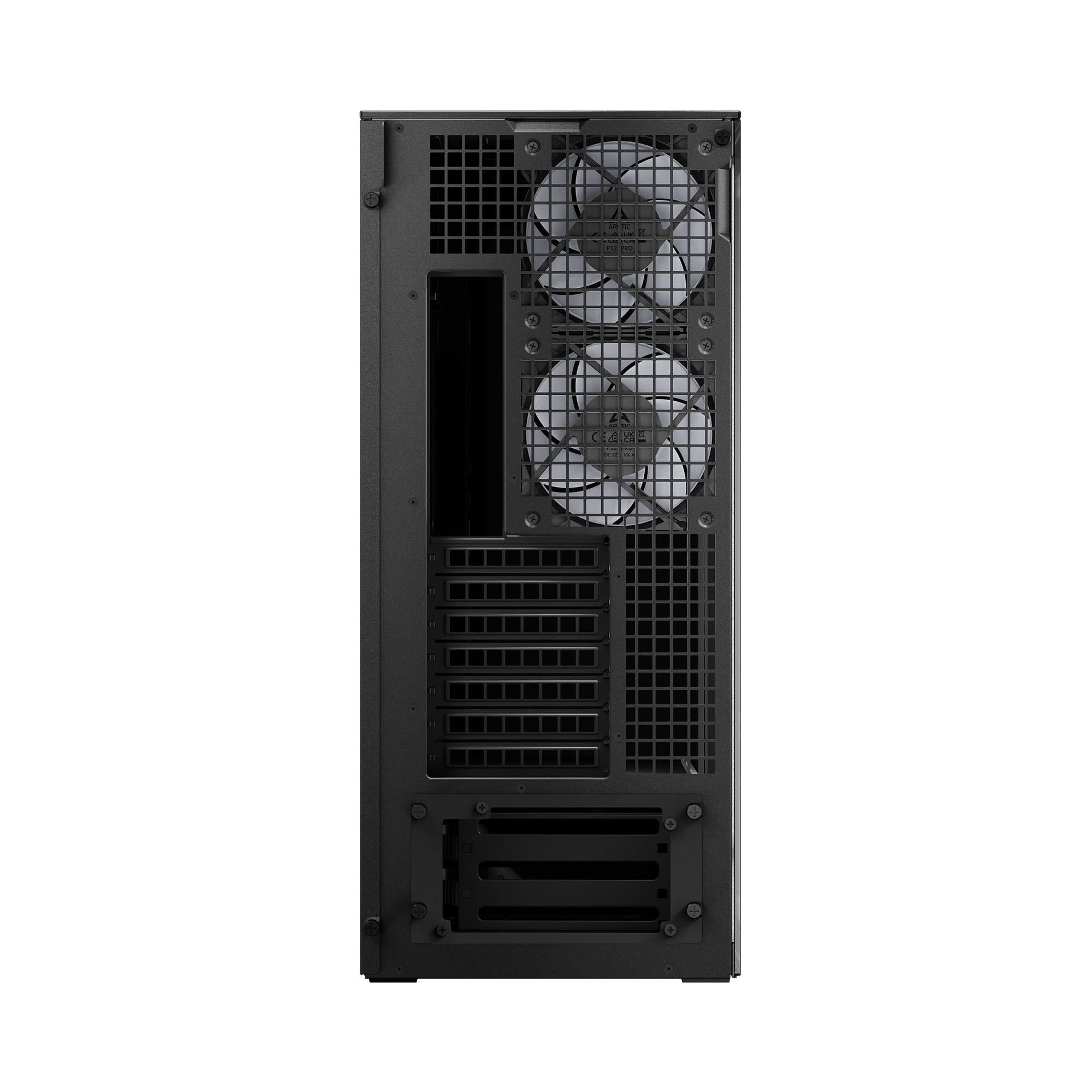 Arctic CARCASA Xtender Mirror BK VG, mid tower, max 8xfan, 3xP14 ProR ARGB si 2xP12Pro, ACPCC00019A - imagine 6
