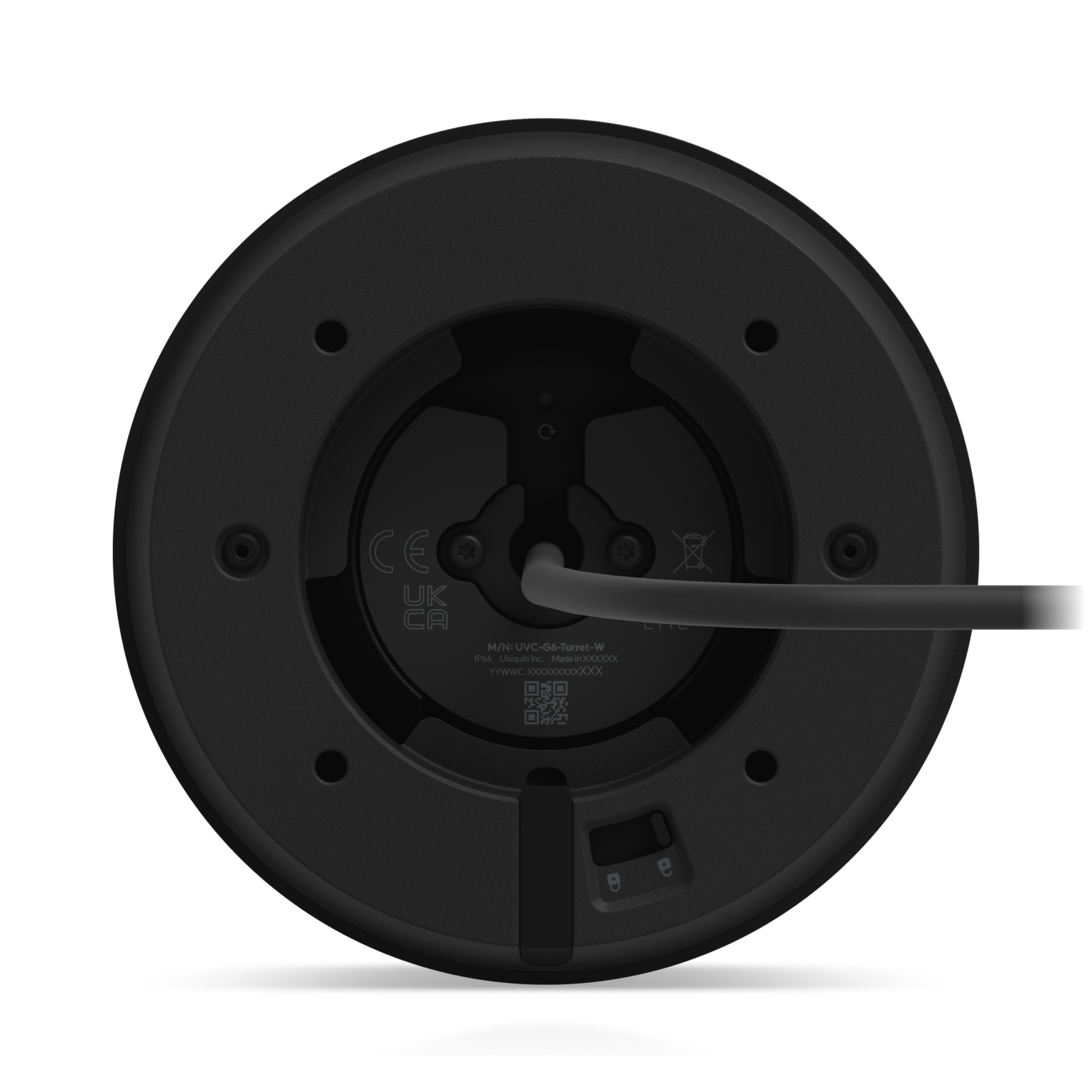 Ubiquiti NET CAMERA 4K POE/, UVC-G6-TURRET-B - imagine 7