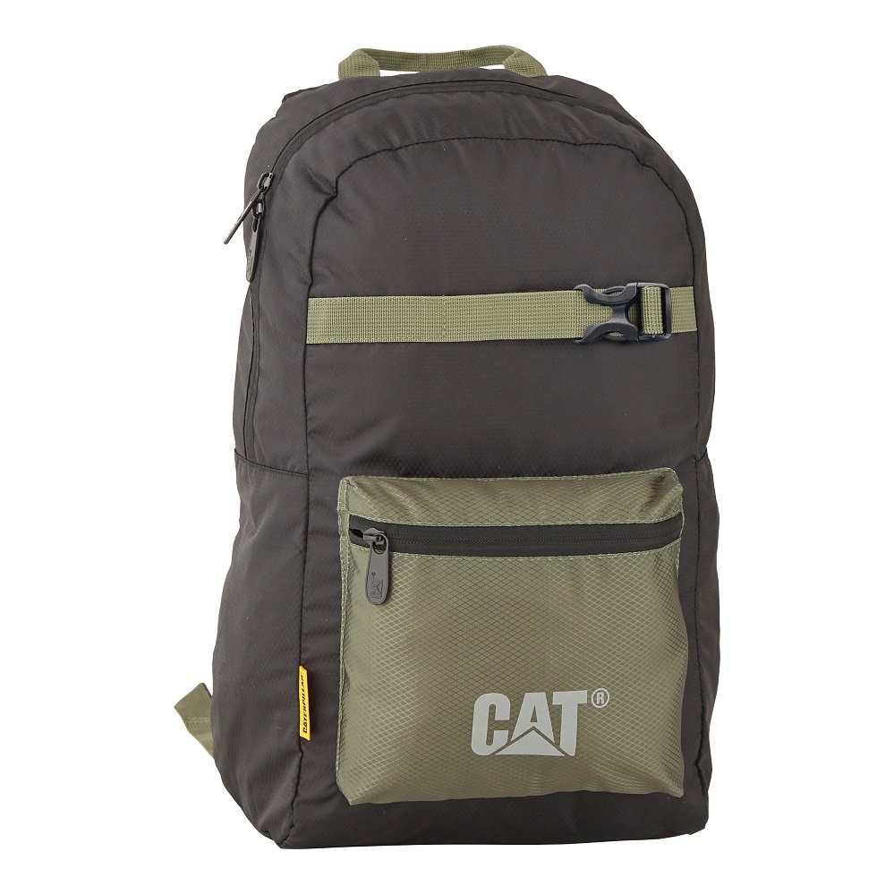 Caterpillar Rucsac V Power 1A, material 210D polyester - army/negru, CAT-84395-537