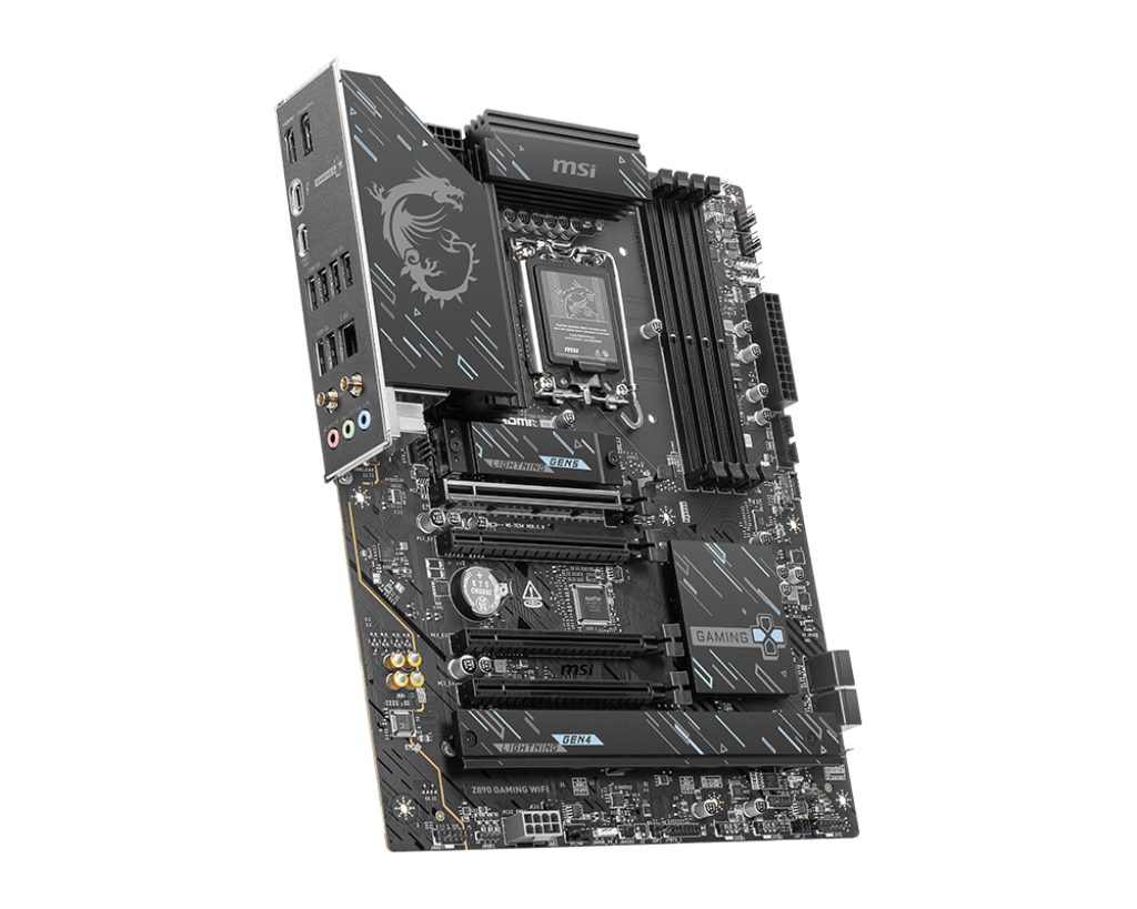 MSI Placa de baza, LGA1851, DDR5, ATX, BT, Negru, Z890 GAMING WIFI - imagine 3