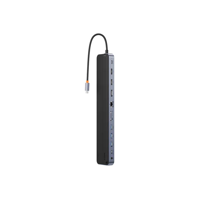 Baseus DOCKING Station EliteJoy Gen2 12-in-1, conectare PC, WKSX030213 - imagine 4