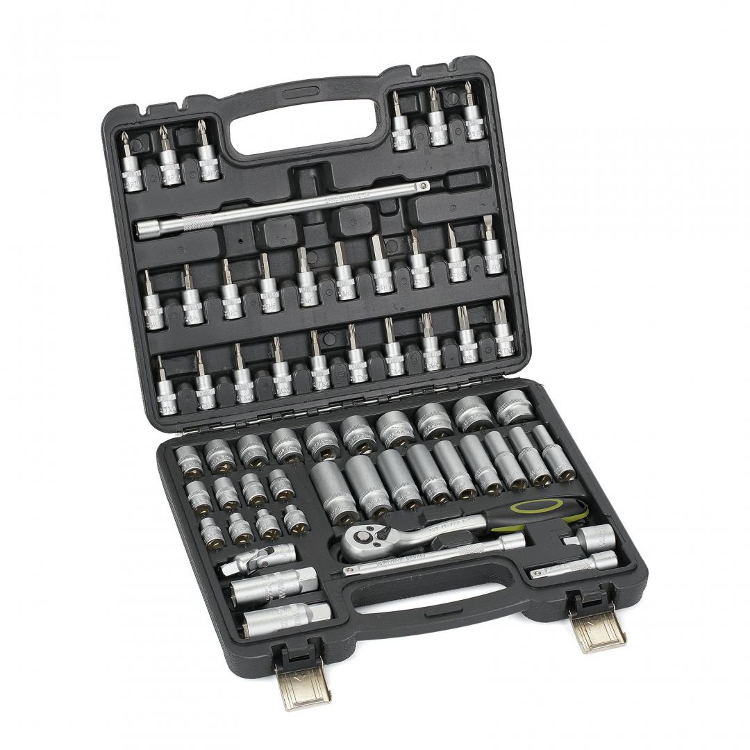 HEINNER TRUSA 61 PIESE 3/8" CR-V, CTSM015 - imagine 2