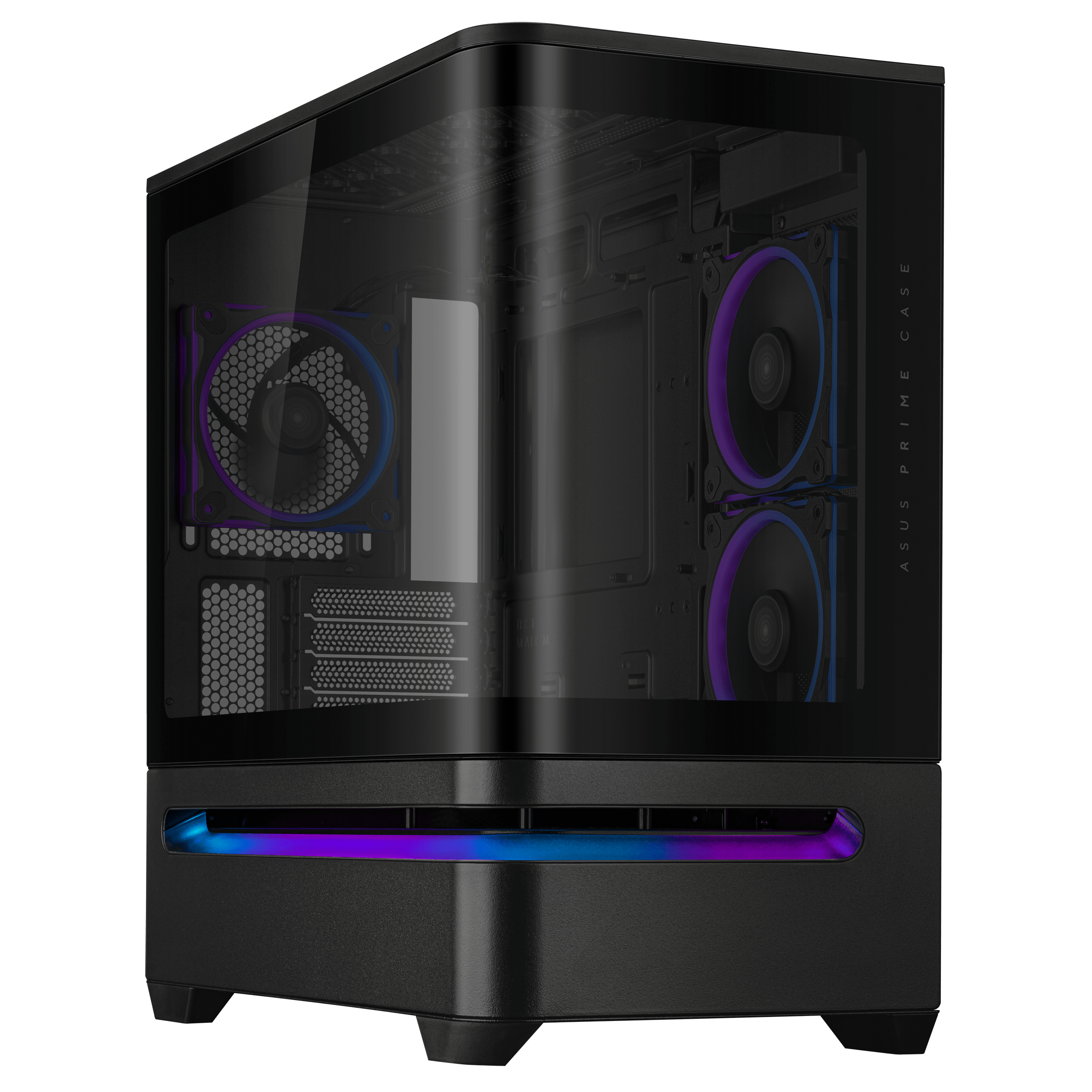 Asus Carcasa AP202 TG ARGB PRIME BLACK, PRIME AP202 TG ARGB BLACK