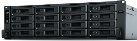 Synology RackStation without Rack Kit (RKS1317) Xeon D-1541,64 bit,16 GB DDR4,16x3.5/2.5, RS4021xs+