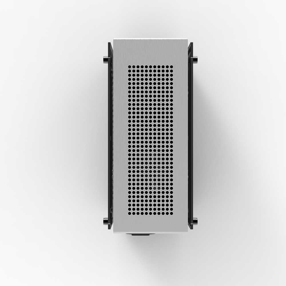 Zalman CARCASA M2 mini, mini tower, gaming compatibil sursa SFX, SFX-L, suporta, M2 mini (Silver) - imagine 3