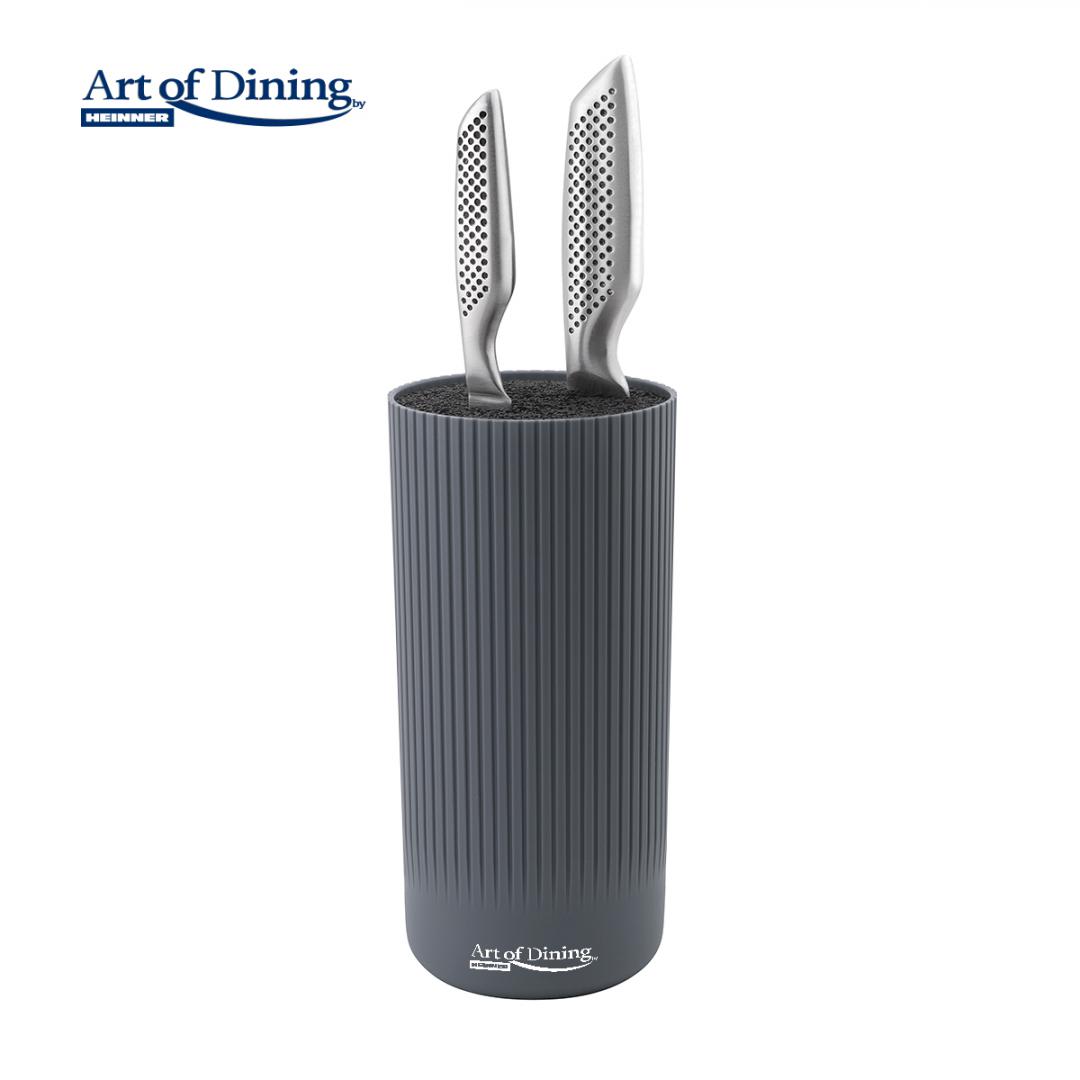 HEINNER BLOC CUTITE UNIVERSAL H23 CM, GRI, ART OF DINING BY, HR-GL-H22BLG