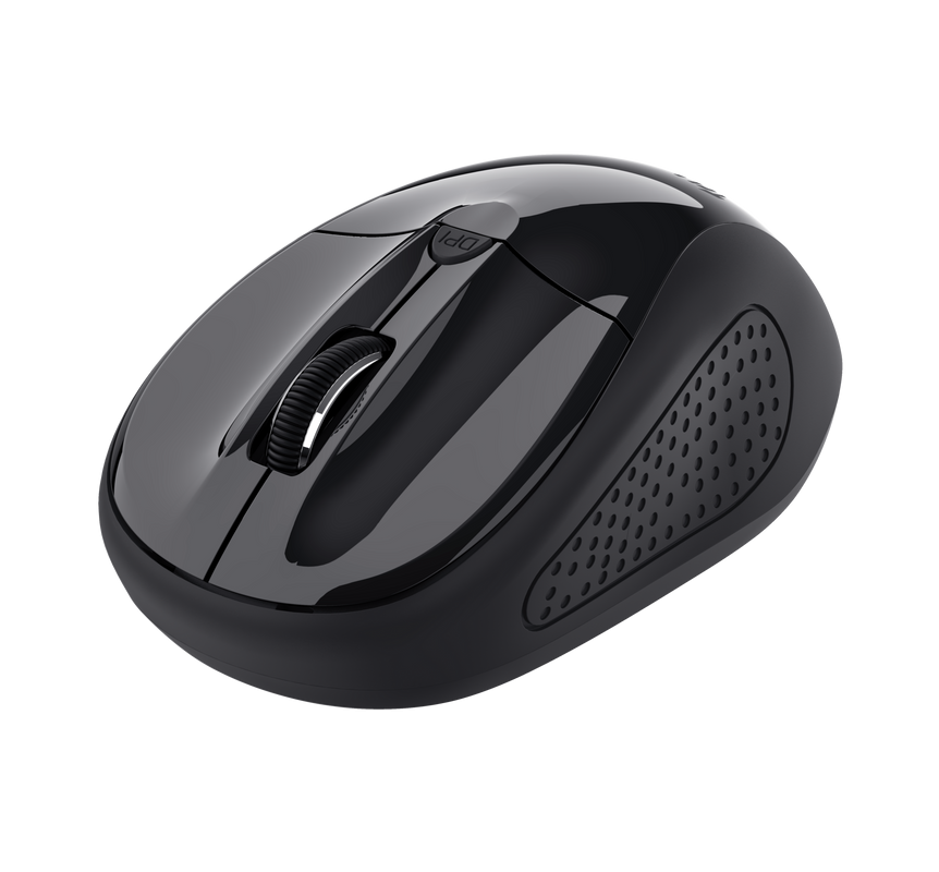 TRUST Mouse Wireless 24658, 1600 dpi, negru, TR-24658